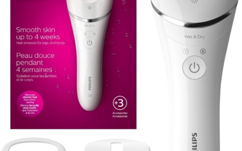 Philips 飞利浦 Epilator 8000系列 BRE700/14 干湿两用 电动脱毛仪特卖+包邮！