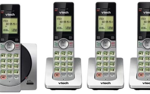 VTech DECT 6.0 一拖三无绳电话特卖 + 包邮！