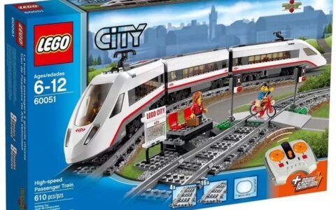乐高（LEGO）60051 城市系列电控高速列车积木套装特卖+ 包邮！