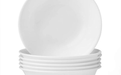 康宁 Corelle  经典白色餐碗6件套特卖！防碎防刮、健康安全、轻质耐用