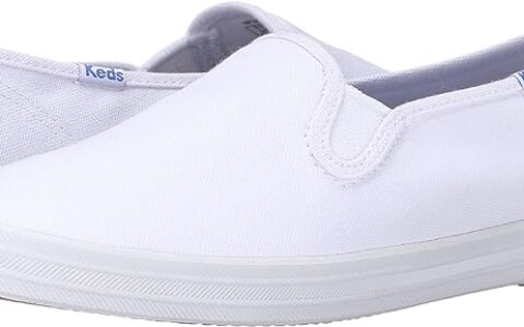 历史低价！Keds Champ 经典舒适 一脚蹬帆布小白鞋 特卖！多尺码可选！