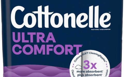 Cottonelle 超柔软舒适双层卫生纸特卖！24大卷=96普通卷