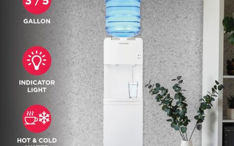 黑五史低价！Frigidaire EFWC498 时尚纤薄 冷热两用 饮水机特卖+包邮！