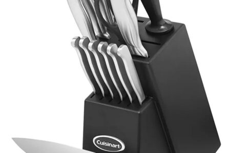 Cuisinart 不锈钢刀具15件套装 今日限时特卖！