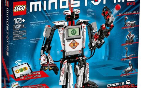 历史最低！乐高LEGO 17合一头脑风暴 EV3 第三代机器人 31313 玩具超值特惠！手慢无！
