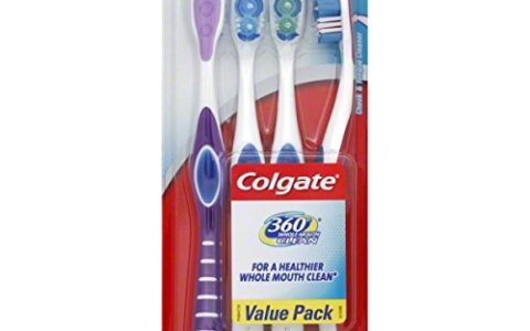 高露洁Colgate 360度 成人牙刷 4支裝超值特价