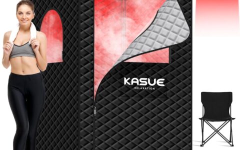 历史低价！KASUE 1400瓦 便携式 红外蒸汽桑拿房/汗蒸房/桑拿篷特价+包邮！排毒养颜 放松身心