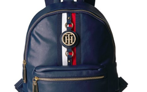 新低价！Tommy Hilfiger Jaden 精美时尚迷你女式双肩包特价+包邮！4色可选！