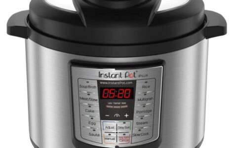 销量冠军！北美最畅销 Instant Pot IPLUX80 Lux V3电压力锅8夸脱6合1 特卖+包邮！