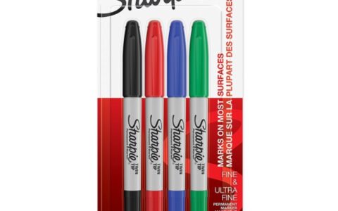 Sharpie马克笔 4支装特价，四色可选！