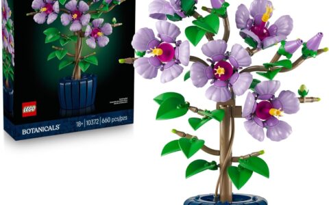 LEGO 乐高 10372 花植系列 芙蓉花拼搭积木特卖！
