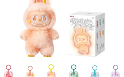 POP MART 泡泡马特 爆红玩具 LABUBU 拉布布 毛绒挂件盲盒