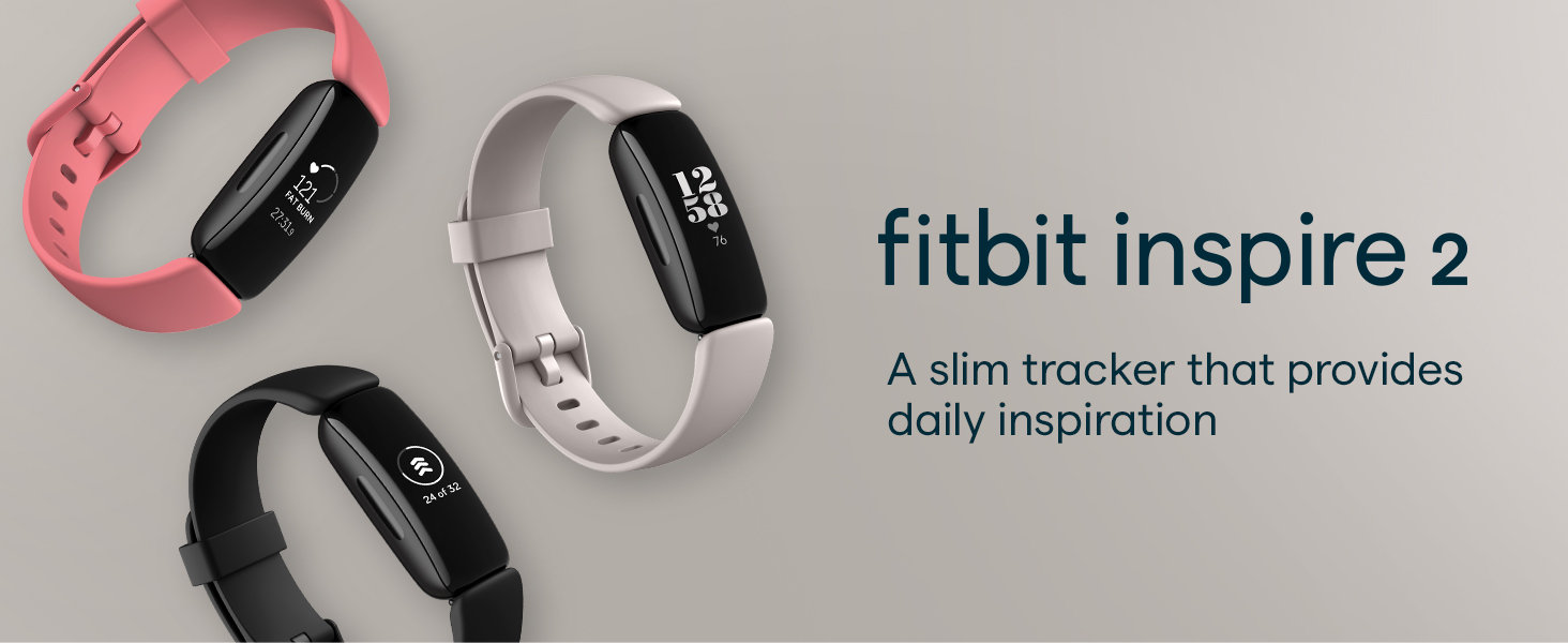历史最低价！Fitbit Inspire 2 时尚智能健身手环/手表特卖+包邮！_A_