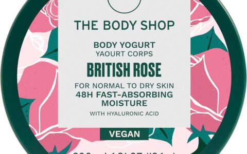 美体小铺 The Body Shop 爆款护肤品 British Rose 玫瑰身体乳（200ml ） 特卖！