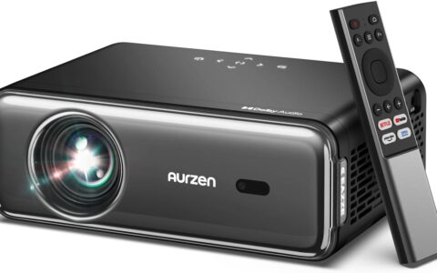超低价！Aurzen D1 Pro 原生1080P  DoIby音效 WiFi和蓝牙 智能投影仪特卖+包邮！获Netflix、Prime Video 和YouTube官方认证，原价399.99