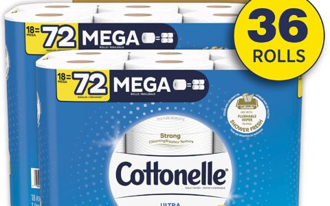 仅限会员！Cottonelle 3款大包装卫生纸特卖+包邮！