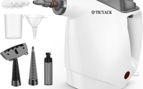 历史低价！TICYACK 500ml大容量 多用途手持式蒸汽清洁机特卖+包邮！