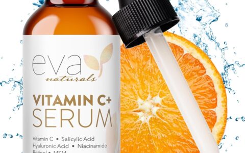 Eva Naturals  维C+ 抗衰老面部精华液特卖！淡化色斑和皱纹