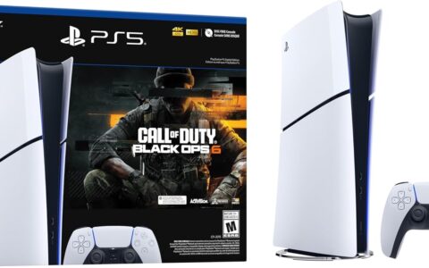 历史低价！PlayStation 5 数字版 游戏机  +《使命召唤：黑色行动 6》捆绑包特卖+包邮！