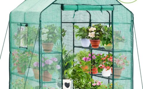 Ohuhu 3层 大型步入式花园植物温室特卖+包邮！原价169.99