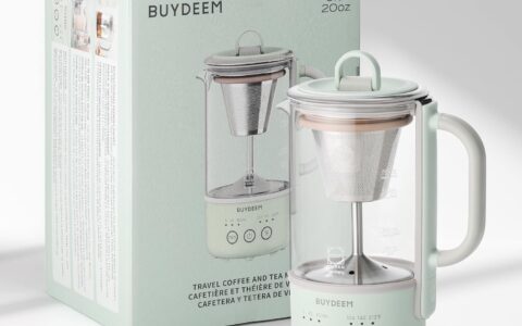 BUYDEEM K32 0.6升 多功能电茶壶/水壶特卖+包邮！可冲泡茶和咖啡，自动保温，一键式控制
