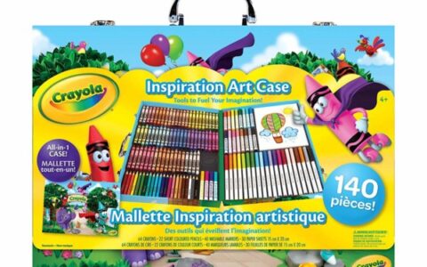 绘儿乐 Crayola 儿童画笔140件套礼盒特卖！