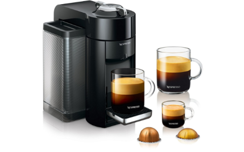 Nespresso Vertuo 胶囊和意式咖啡机 by DeLonghi 特卖+包邮！送一盒咖啡胶囊