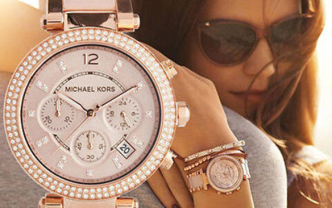 Michael Kors Parker MK5896 女士时尚优雅手表/腕表特卖+包邮！