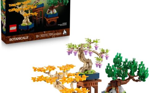 历史低价！LEGO 乐高 10373 植物系列 迷你盆景树 积木拼搭套装 特卖+包邮！