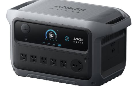 历史低价！Anker SOLIX C2000 Gen 2 便携式备用电源/发电机特卖+包邮！可为冰箱、空调等供电