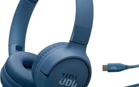 历史低价！JBL Tune 520C USB-C 高解析度 头戴式有线耳机耳麦特卖+包邮！4色可选