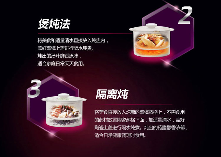 SONYA 微电脑隔水不锈钢内锅电炖锅 SDZ-32EG