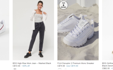 潮店Urban Outfitters：精选夏季美衣、运动鞋、居家用品 2.4折特卖，低至$4.99