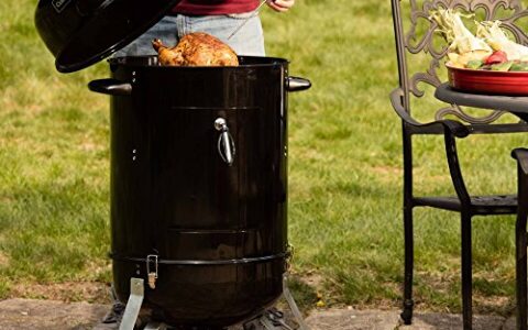 Cuisinart 18寸上下两层立式烧烤木炭熏炉/BBQ烤炉限时特卖+包邮！