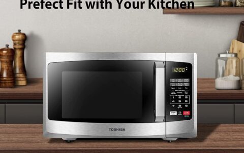 历史低价！Toshiba 东芝 ML-EM25P(SS) 900瓦 0.9 Cu Ft 智能不锈钢微波炉特卖+包邮！