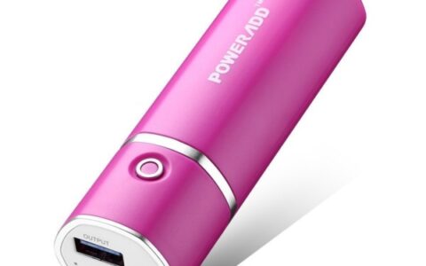 Poweradd Slim2 5000mAh 口红式超便携充电宝今日限时特价！4色可选！