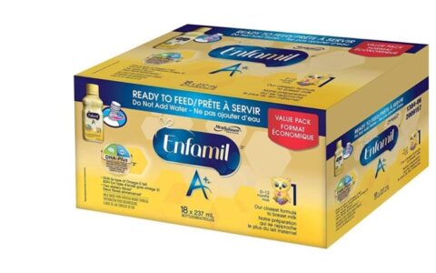 Enfamil 美赞臣A+ 婴儿配方液体奶（18×237ml）：特价+包邮