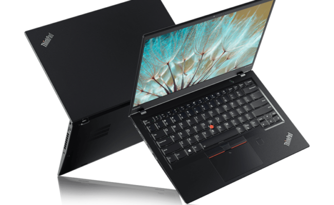 Lenovo ThinkPad X1 Carbon (5th Gen) Two Laptops Back-to-back