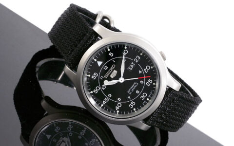 âSeiko 5 Men's SNK809 Automatic Black Strap Black Dial Watchâçå¾çæç´¢ç»æ