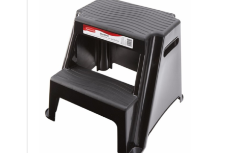 Rubbermaid RM-P2 两步式踏脚凳特卖！带防滑踏板，承重300磅！
