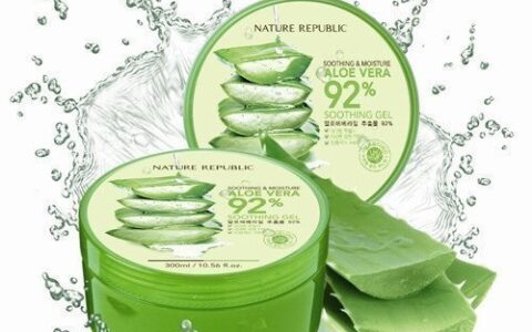 晒后修护！火爆的Nature Republic 芦荟舒缓保湿凝胶特价！便宜超好用！