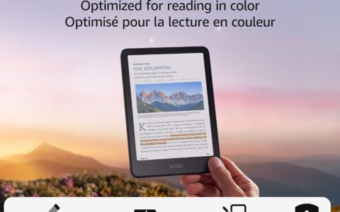 历史低价！Amazon  Kindle Colorsoft （最新款）7英寸 彩屏 电子书阅读器特卖+包邮！