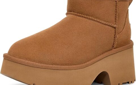 UGG CLASSIC ULTRA MINI NEW HEIGHTS 女式厚底一脚蹬短靴特卖+包邮！多码可选！