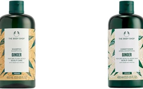 美体小铺 The Body Shop 明星产品 防脱发生姜洗发水（400毫升）+ 护发素（400毫升）套装特卖！