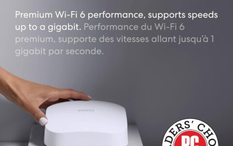 历史低价！Amazon eero Pro 6 mesh Wi-Fi 6 无线网状路由器特卖+包邮！单件或2件套装可选！