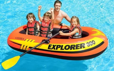 Intex Explorer 300 三人充气船/钓鱼船/橡皮艇，特卖+包邮！