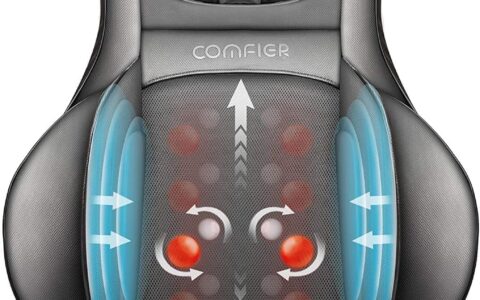 Comfier 可加热 深层指压揉捏 便携式多功能按摩椅垫特卖+包邮！