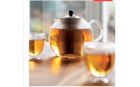 Bodum 耐热玻璃茶壶特卖，内置不锈钢过滤器