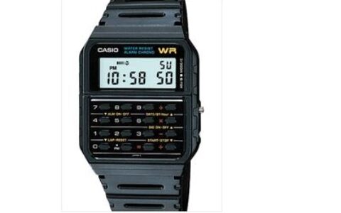 卡西欧Casio CA-53W-1CR 男表特卖+包邮！绝命毒师老白同款！