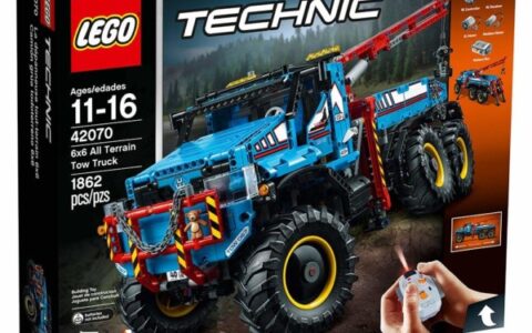Lego 乐高 42070 科技系列 6X6全时驱动牵引卡车1862块，特卖+包邮！